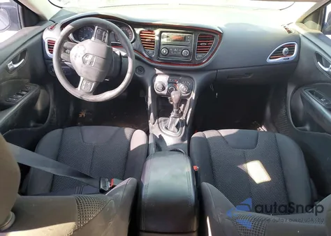 2016 Dodge Dart Se from USA, damaged, VIN 1C3CDFAA5GD645567